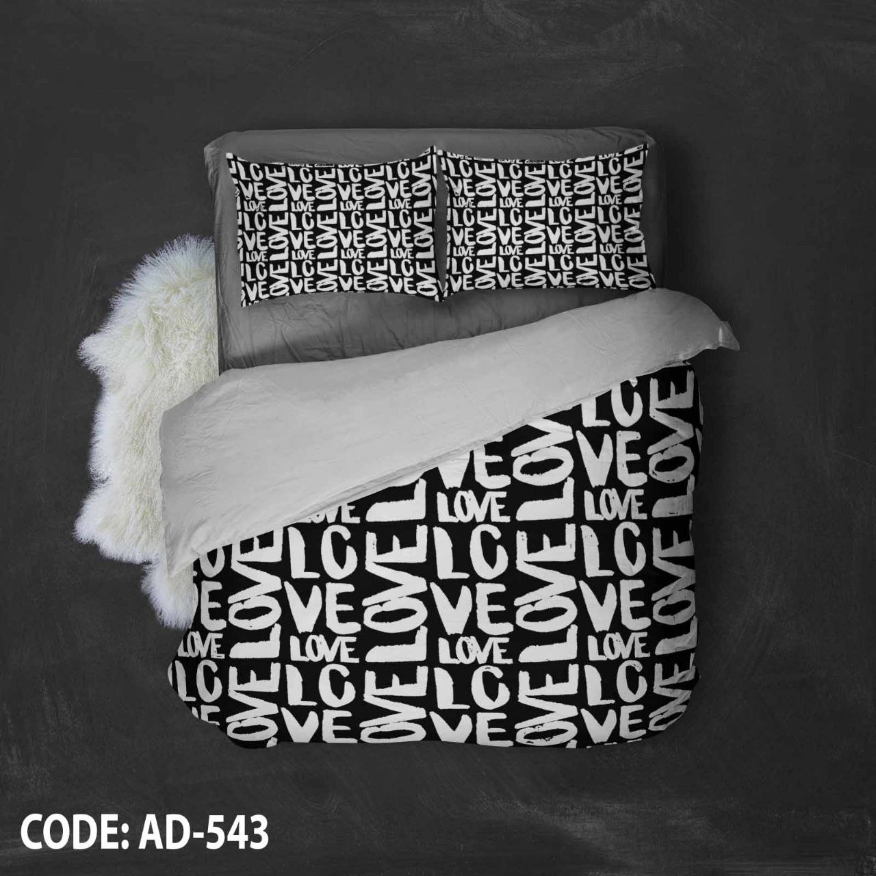 روتختی دونفره ۶ تکه نرم، بادوام و قابل شستشو