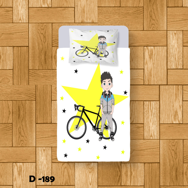 روتختی تک نفره دنیز، 4 تکه ، بادوام، قابل شستشو