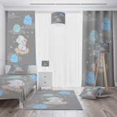 روتختی تک نفره دنیز، 4 تکه ، بادوام، قابل شستشو